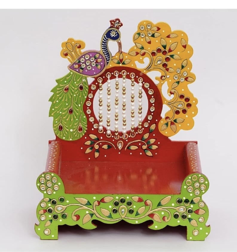 Enhance your Laddu Gopal's abode with this exquisite, handcr