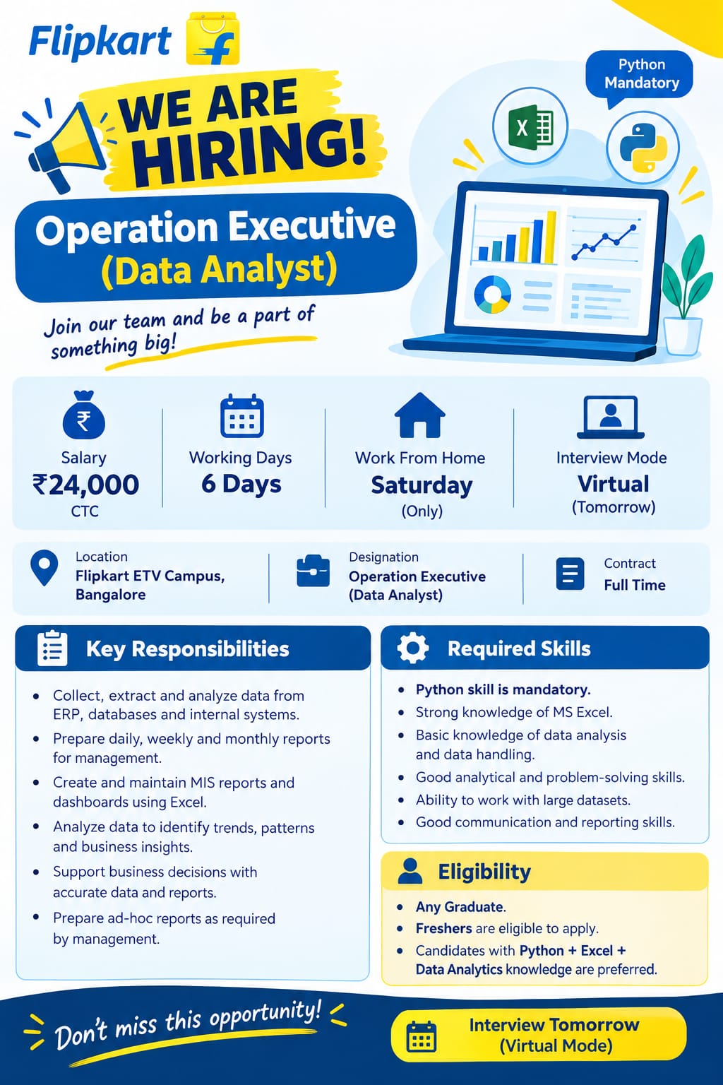 Are you looking to kickstart your career in the dynamic field of Data Analytics?