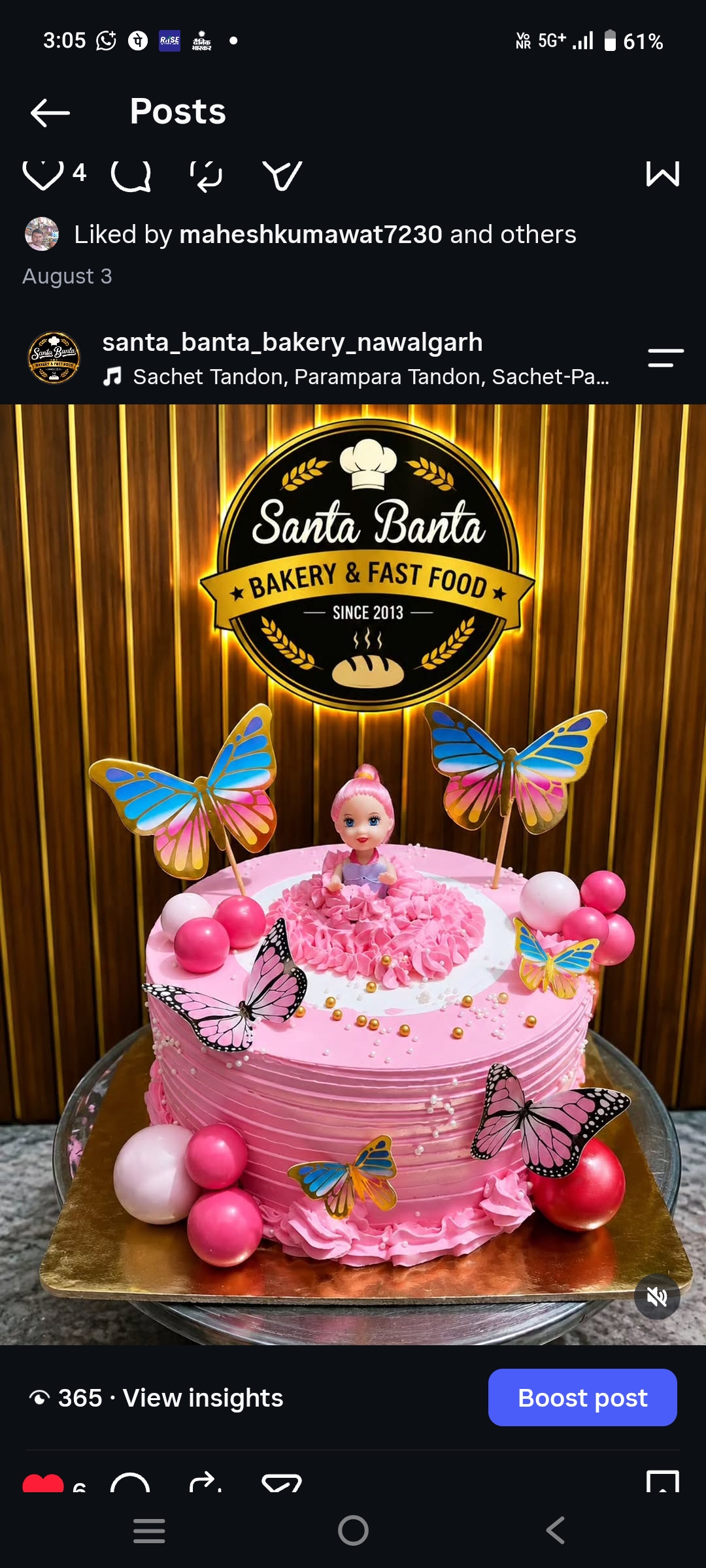Fast food restaurant — Santa Banta Bakery in Nawalgarh (photo 6)