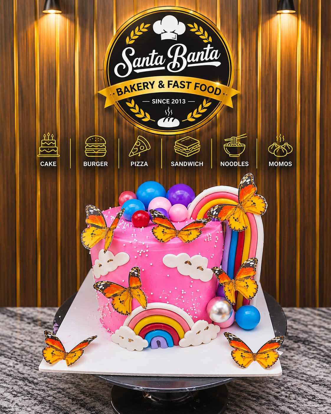 Experience the magic of celebrations with Santa Banta Bakery
