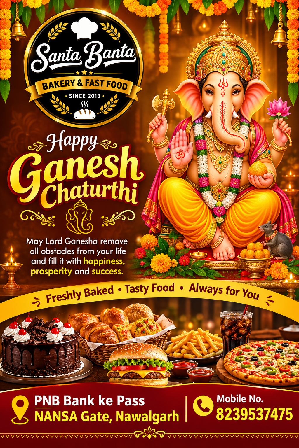 Fast food restaurant — Santa Banta Bakery in Nawalgarh (photo 19)
