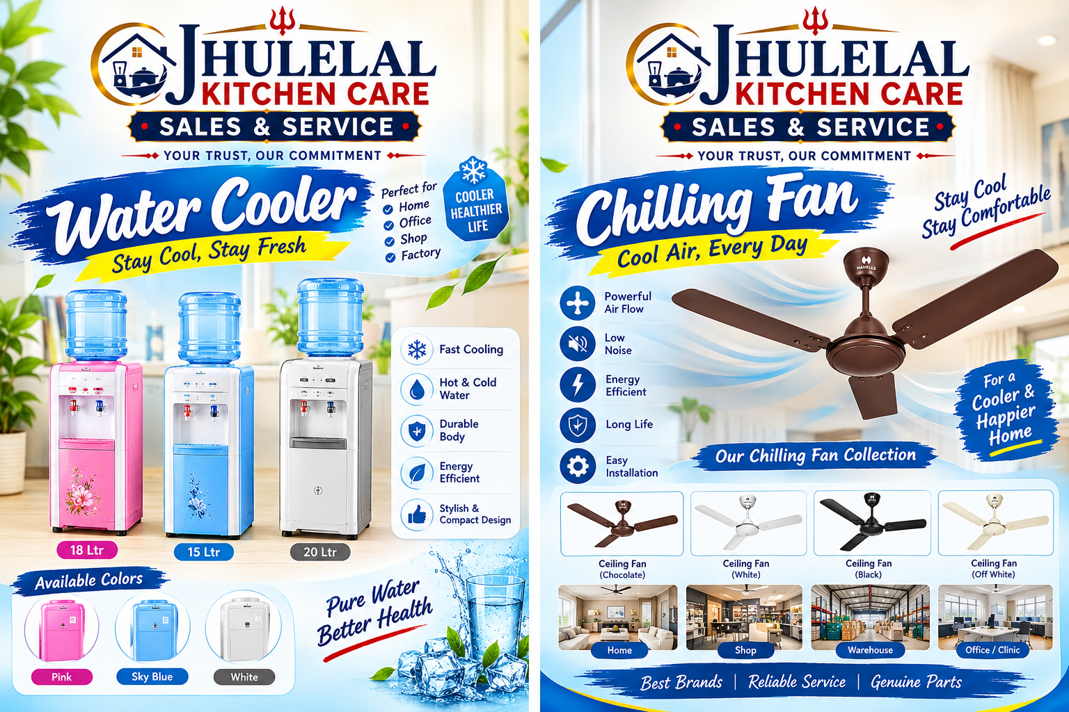 Beat the Jaipur heat and keep your kitchen running smoothly with Jhulelal Kitche
