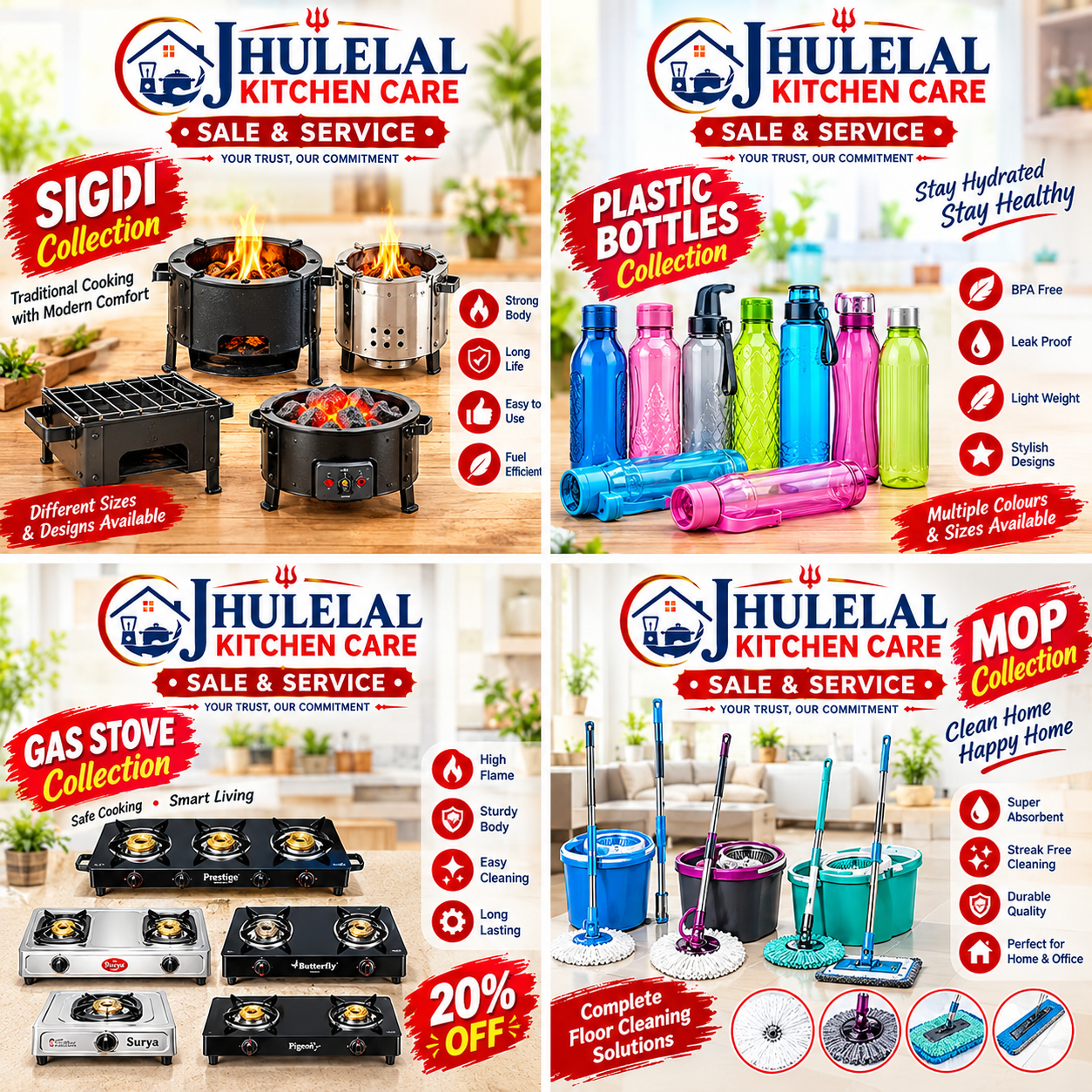 For over 45 years, Jhulelal Kitchen Care has been Jaipur's t