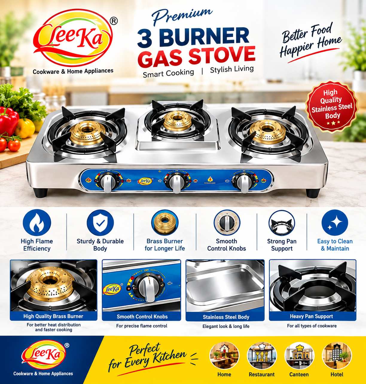 Upgrade your kitchen experience with Jhulelal Kitchen Care, your trusted destina