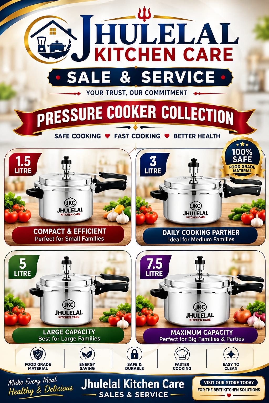 Elevate your kitchen experience with Jhulelal Kitchen Care, your…