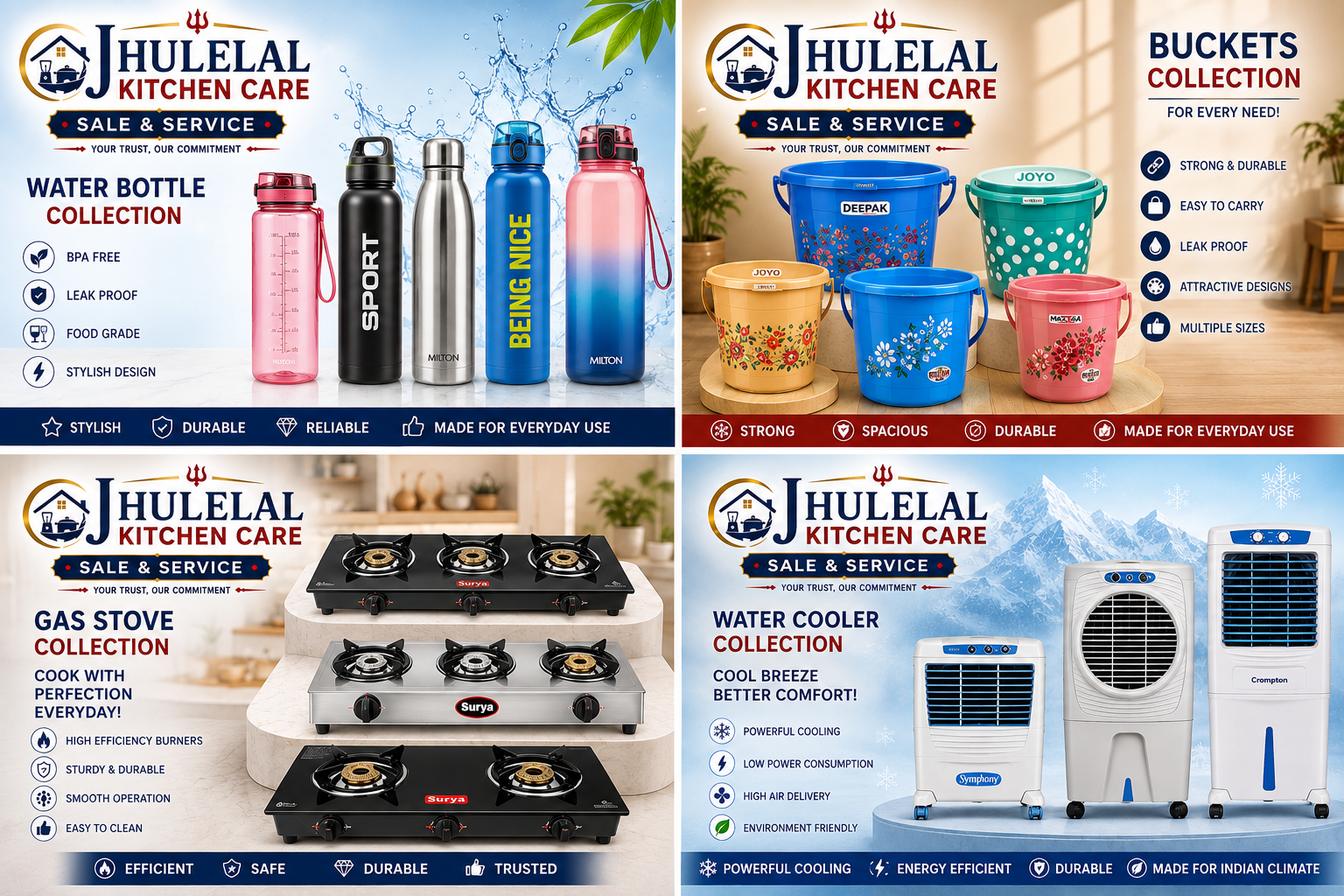 Welcome to Jhulelal Kitchen Care, your trusted partner for a