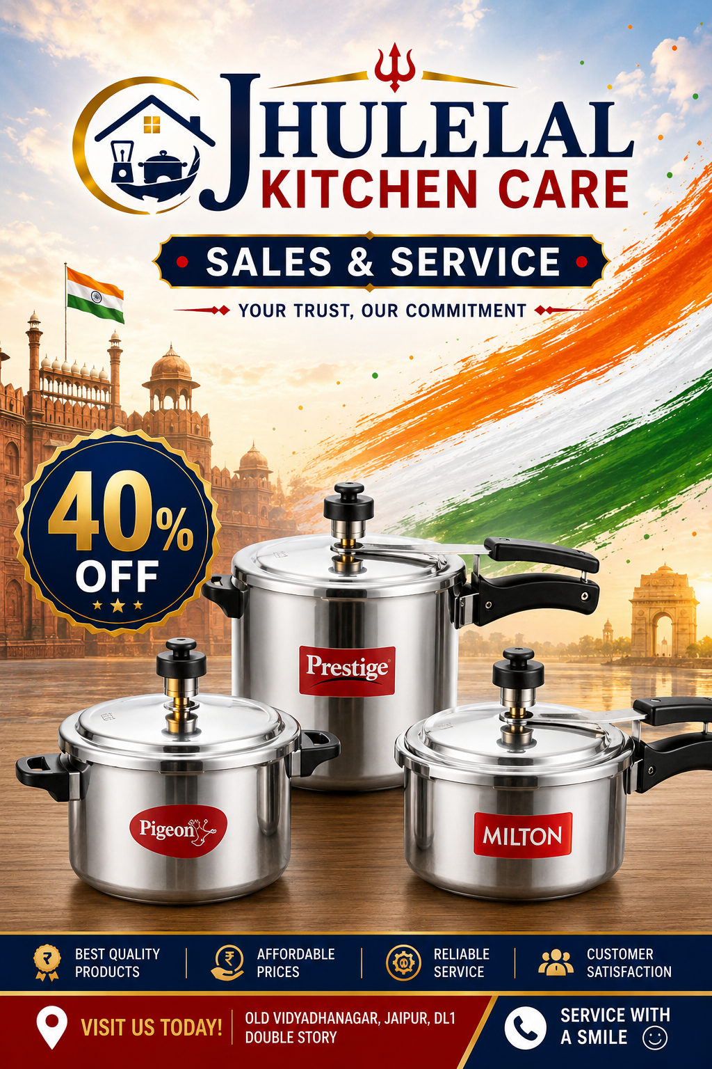 Elevate your kitchen experience with Jhulelal Kitchen Care, 