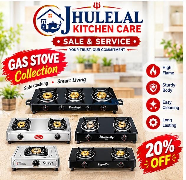 Upgrade your kitchen experience with Jhulelal Kitchen Care, 