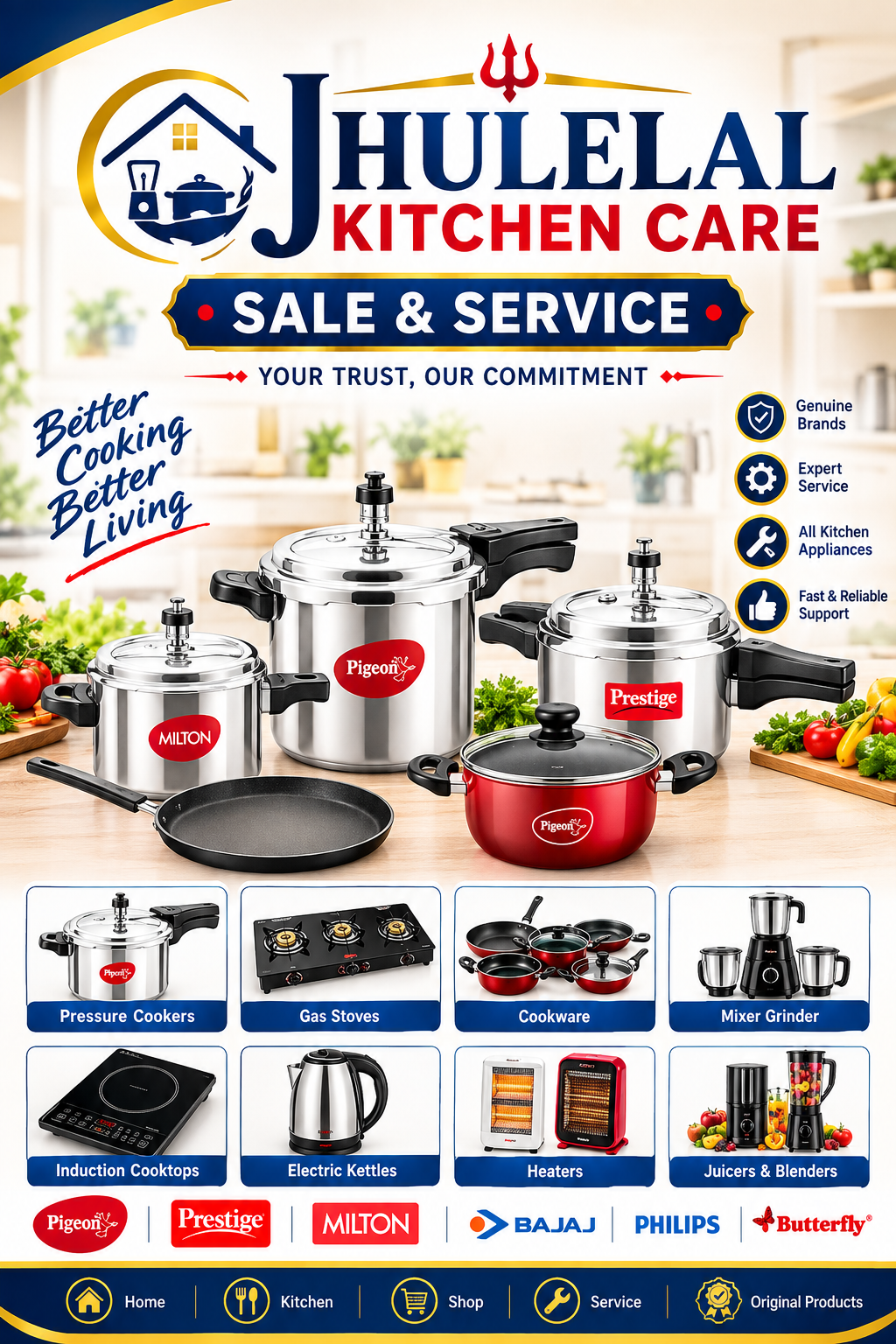Discover a kitchen revolution at Jhulelal Kitchen Care, Jaip