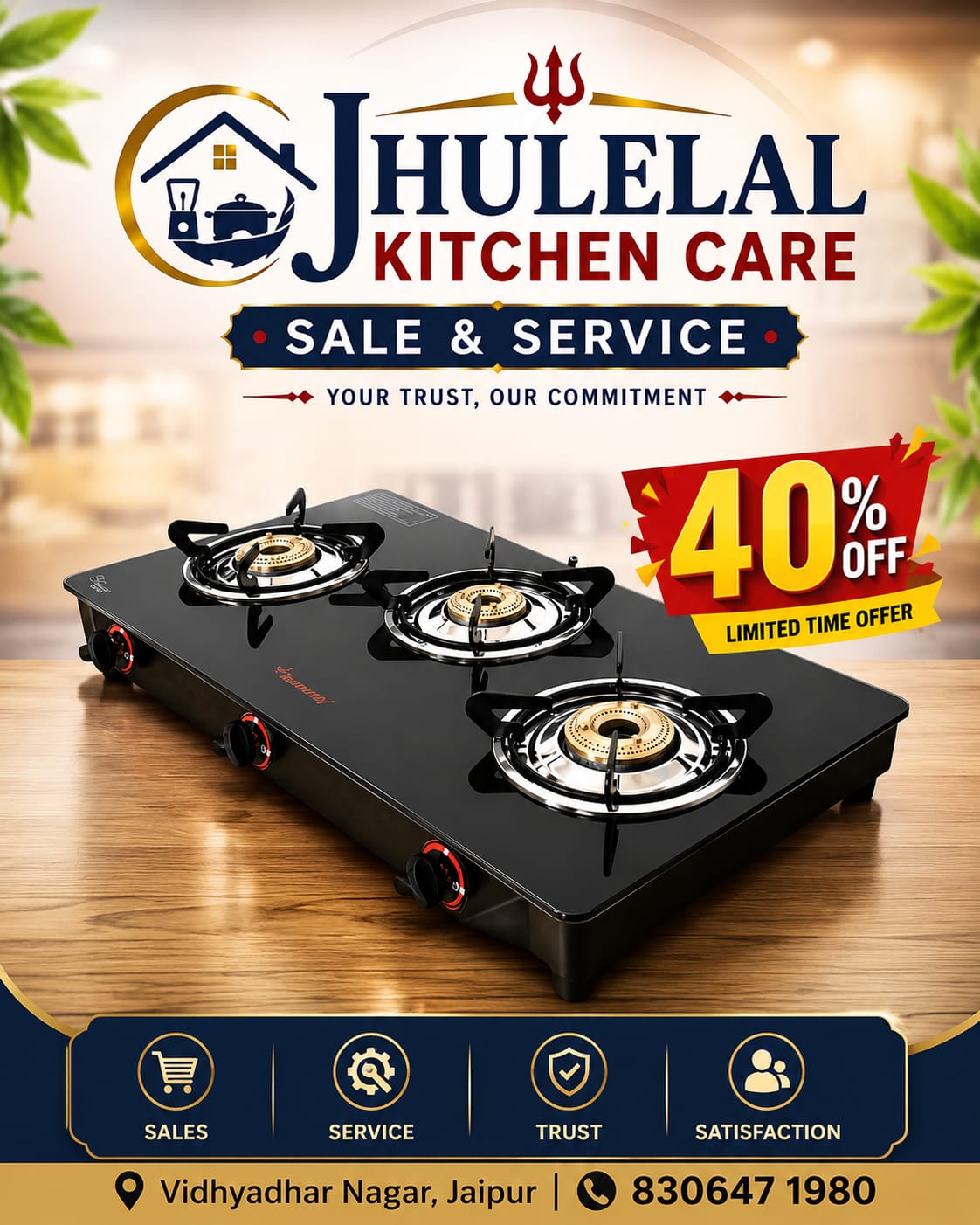 Welcome to Jhulelal Kitchen Care, your trusted partner for a smoothly running ki