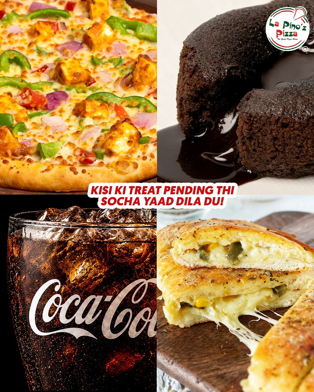 Craving something delicious? At La Pino'z Pizza, we're all a