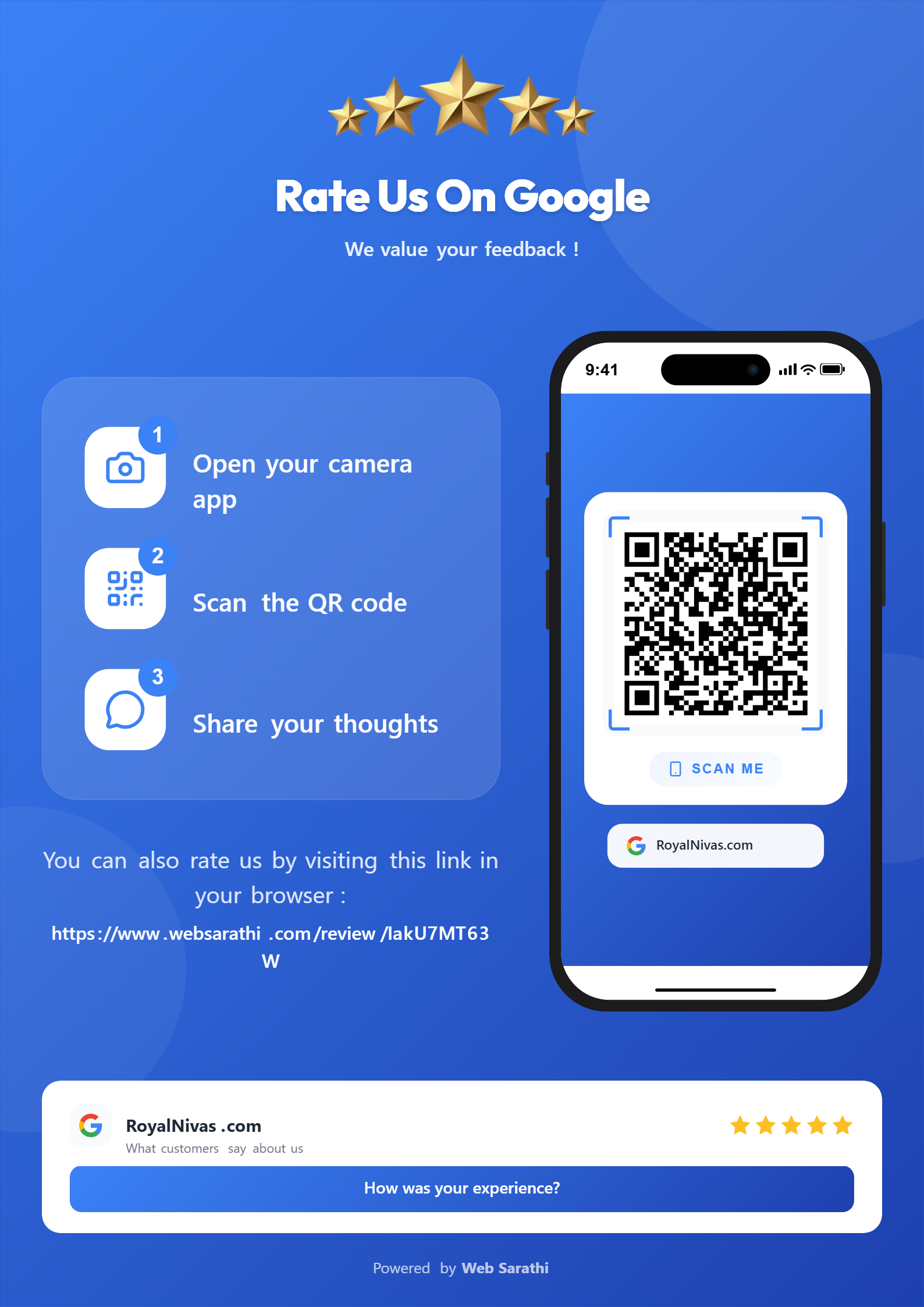 share you instant review without waiting with help of AI