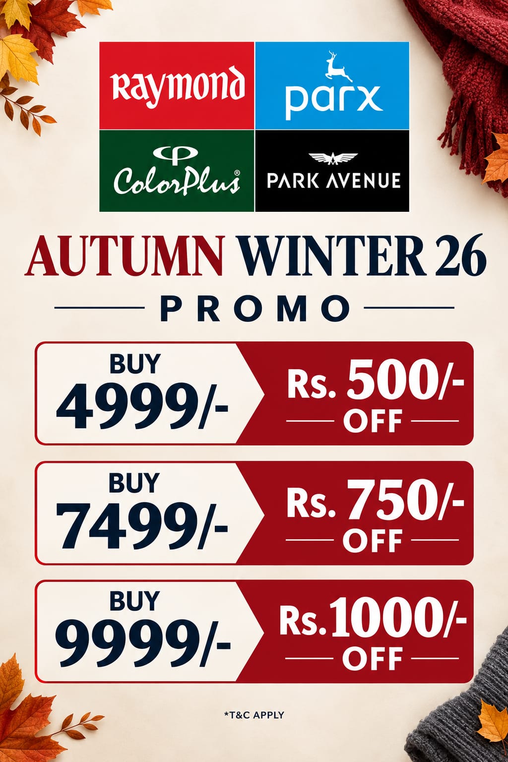 Embrace the changing seasons with AAKARSHAN's Autumn Winter 26 Promo! As the lea
