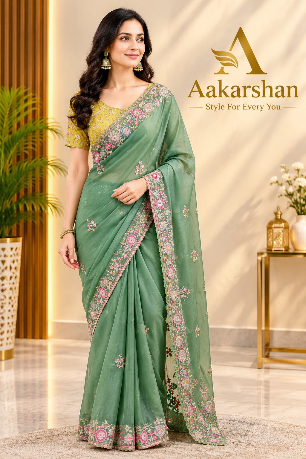 Embrace the spirit of celebration with AAKARSHAN's exquisite collection, perfect
