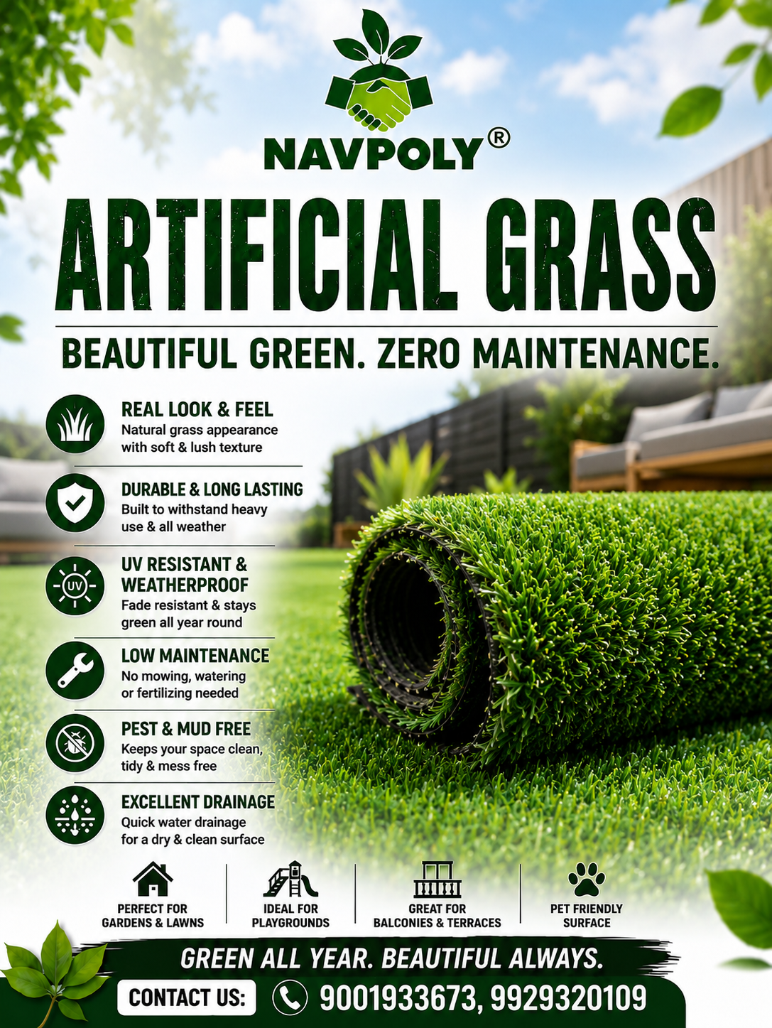 🌿 Green All Year. Zero Maintenance. 🌿

Upgrade your spac