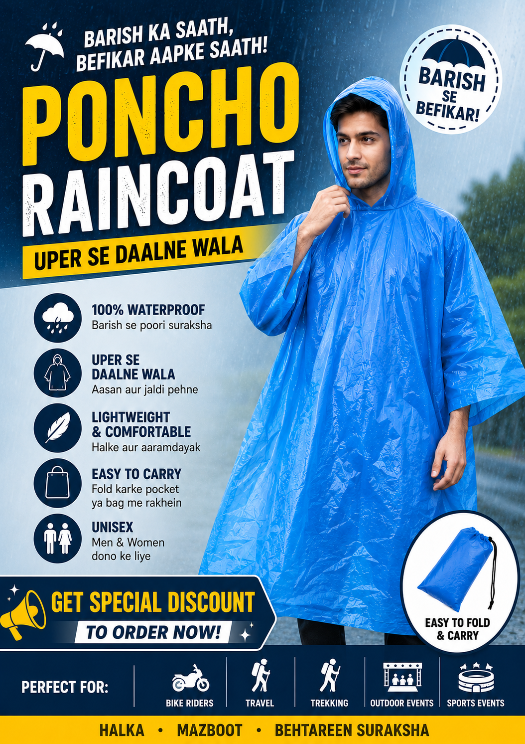 When reliability matters, choose the Navpoly Poncho. Designe