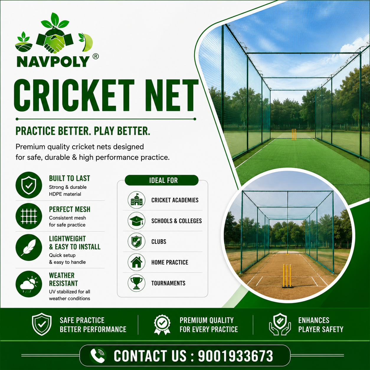 🏏 Practice with Confidence. Perform with Excellence.
NAVPO