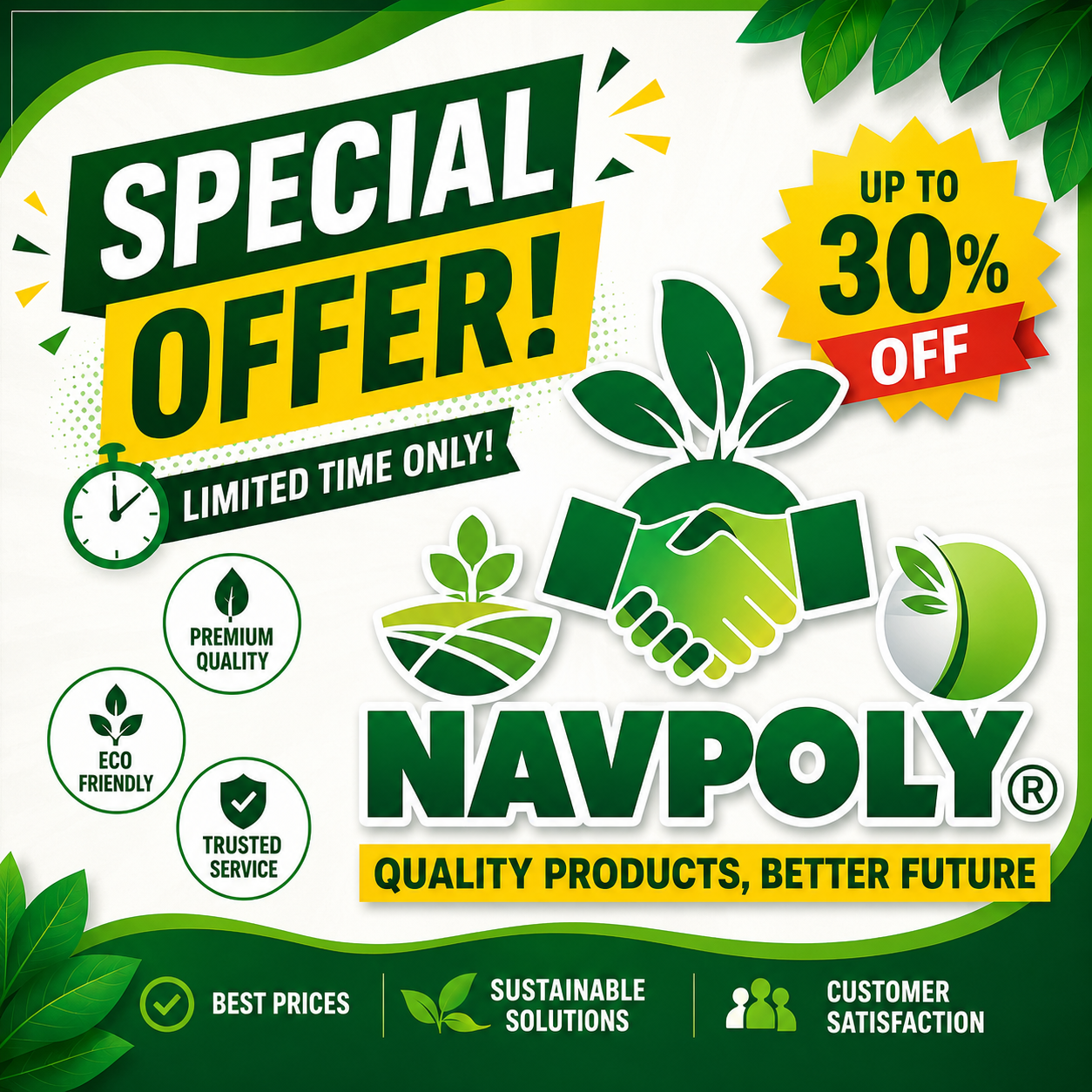 Discover premium-quality agricultural solutions with NAVPOLY