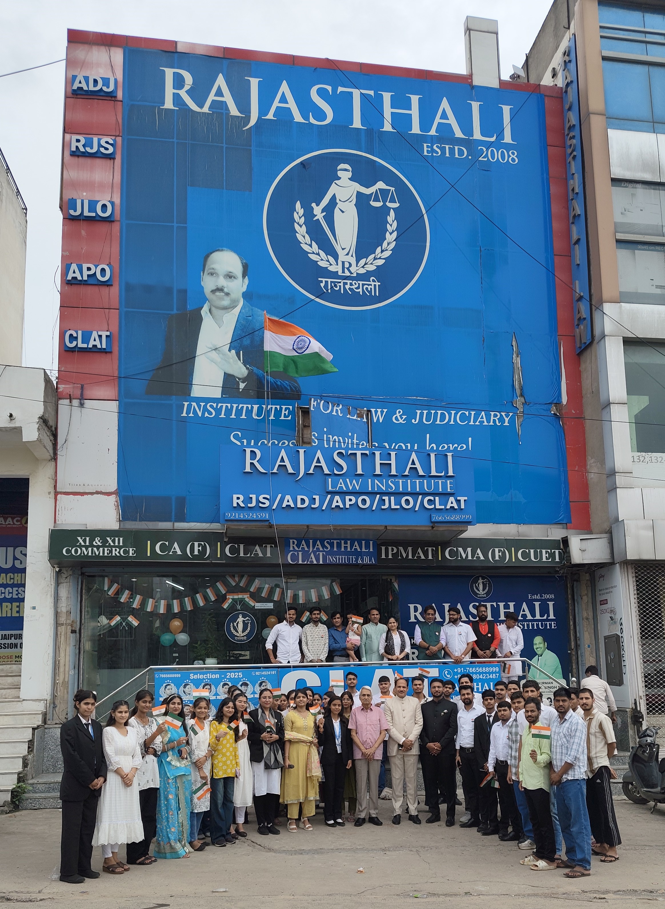 Celebrating the spirit of freedom and national pride, Rajast