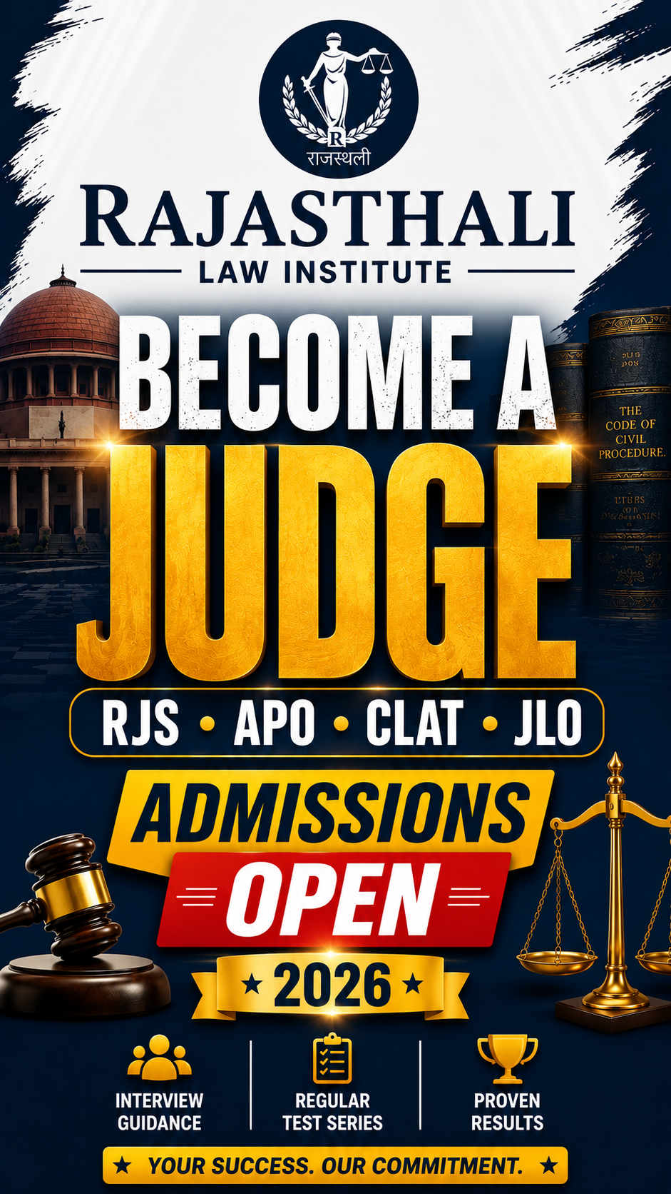Dreaming of a distinguished career in law? Rajasthali Law In