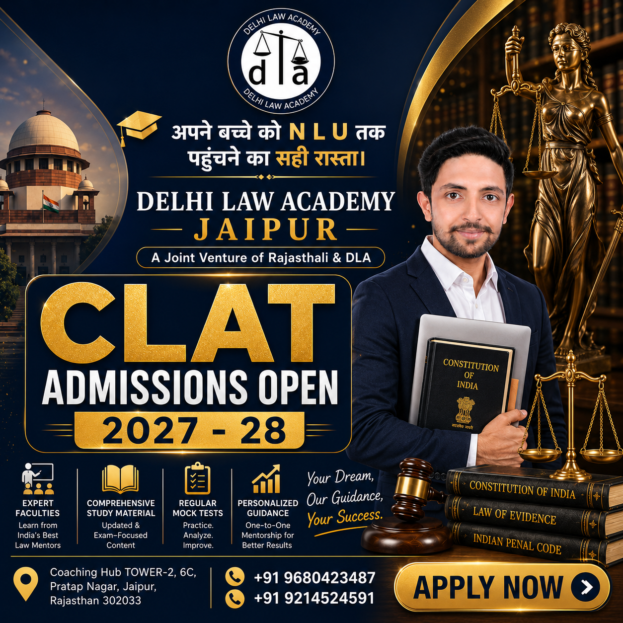 Unlock your legal career aspirations with Rajasthali Law Ins