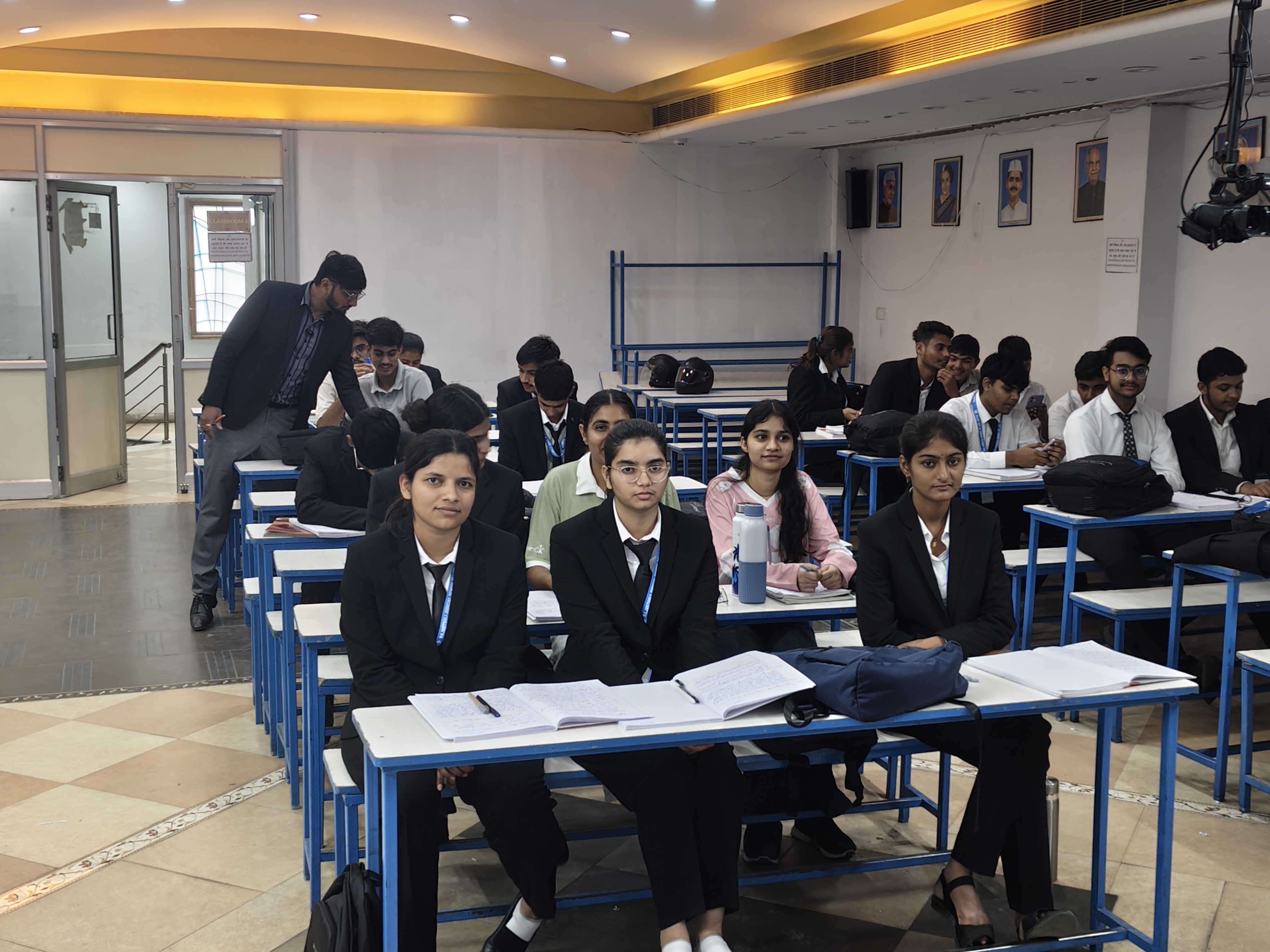 Step into a classroom filled with ambition and the drive to 