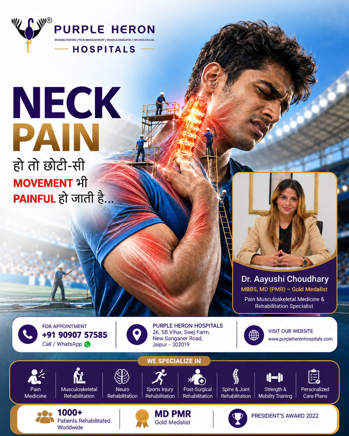 Pain Management Doctor — Dr. Aayushi Choudhary in Jaipur (photo 9)