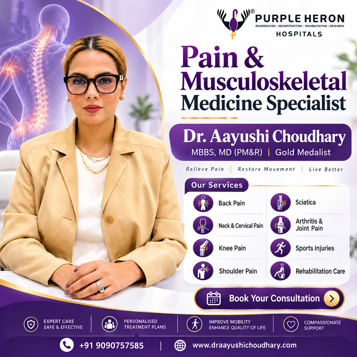 Pain Management Doctor — Dr. Aayushi Choudhary in Jaipur (photo 11)