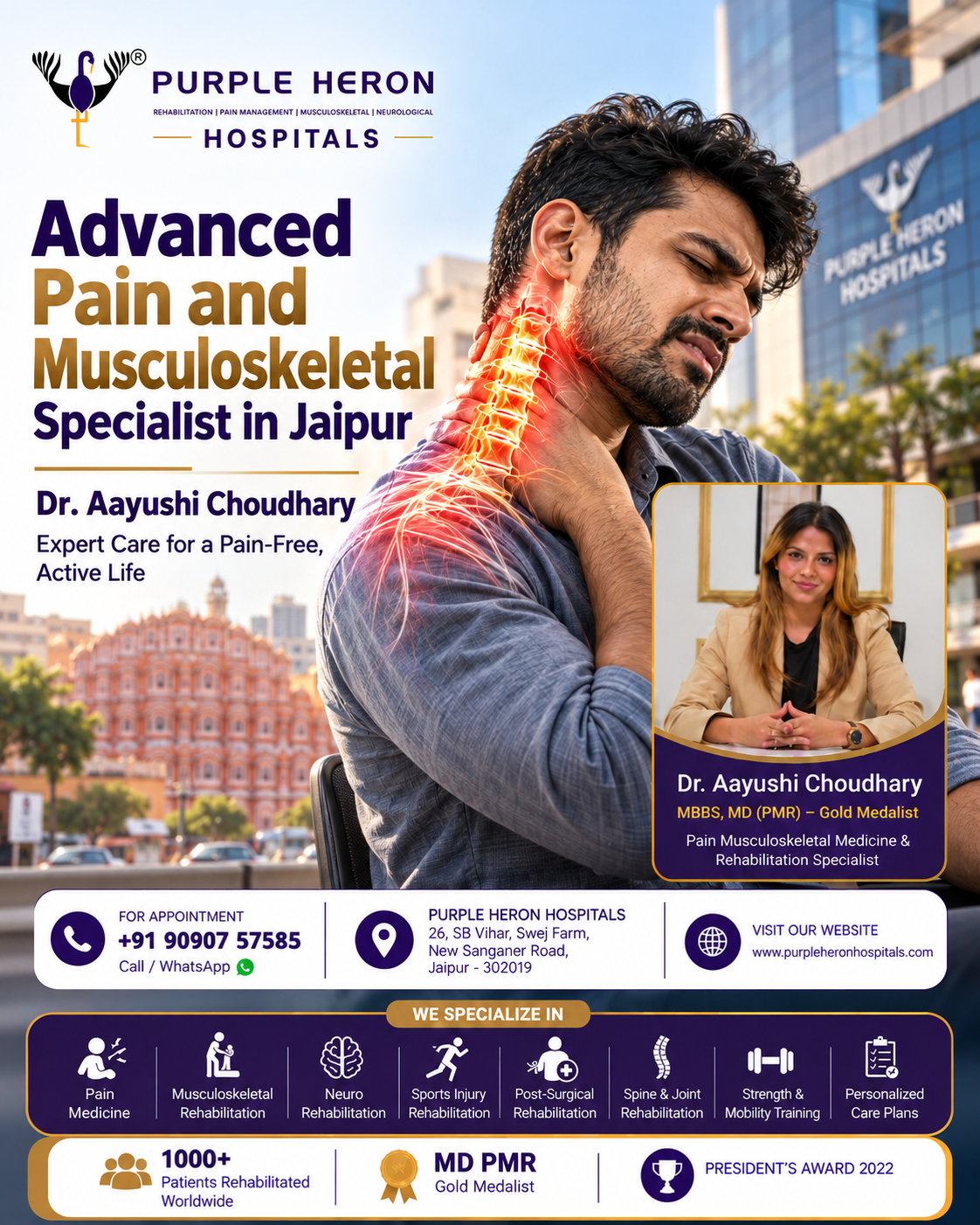 Pain Management Doctor — Dr. Aayushi Choudhary in Jaipur (photo 8)