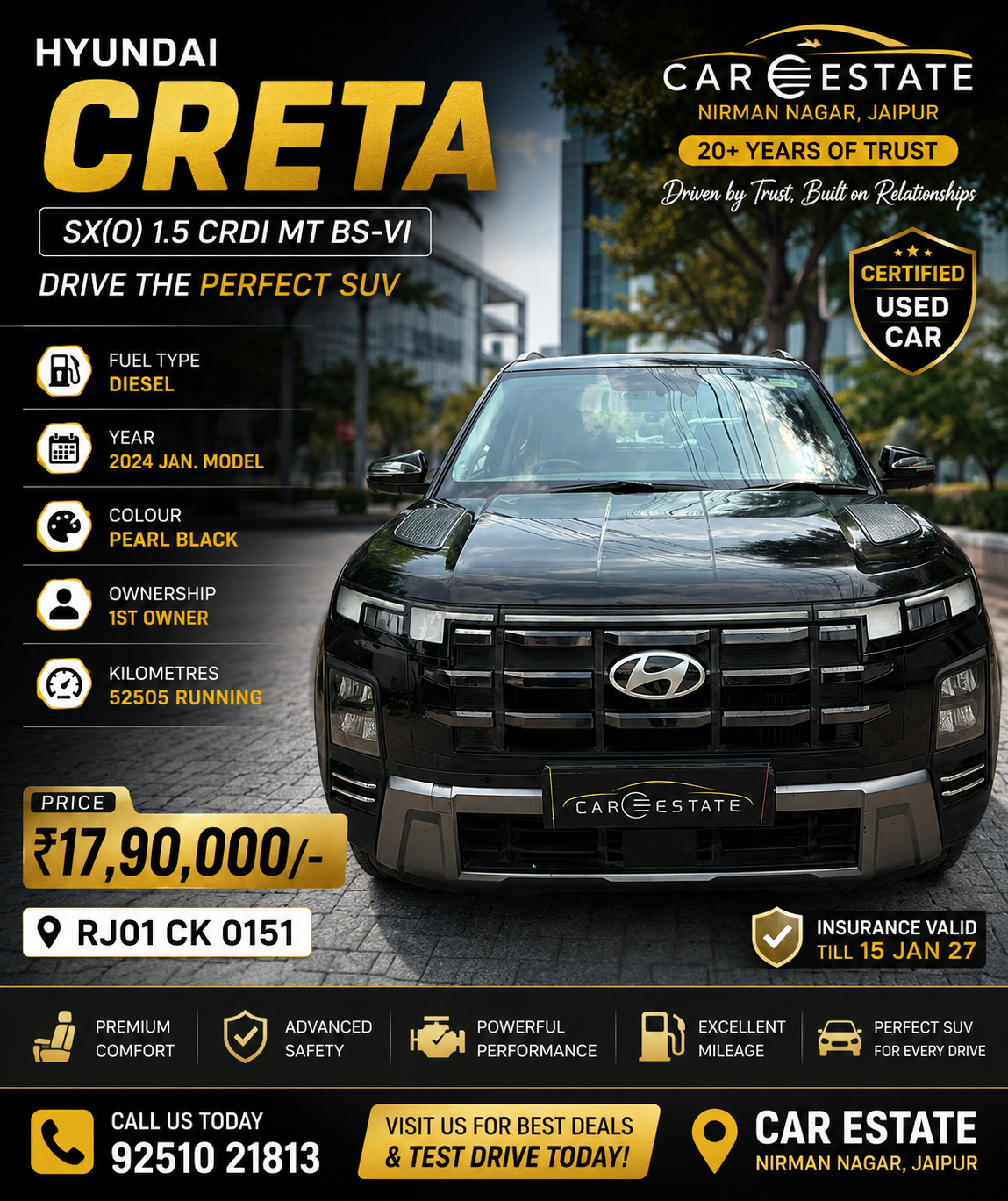Discover your next perfect SUV right here at Car Estate Jaip