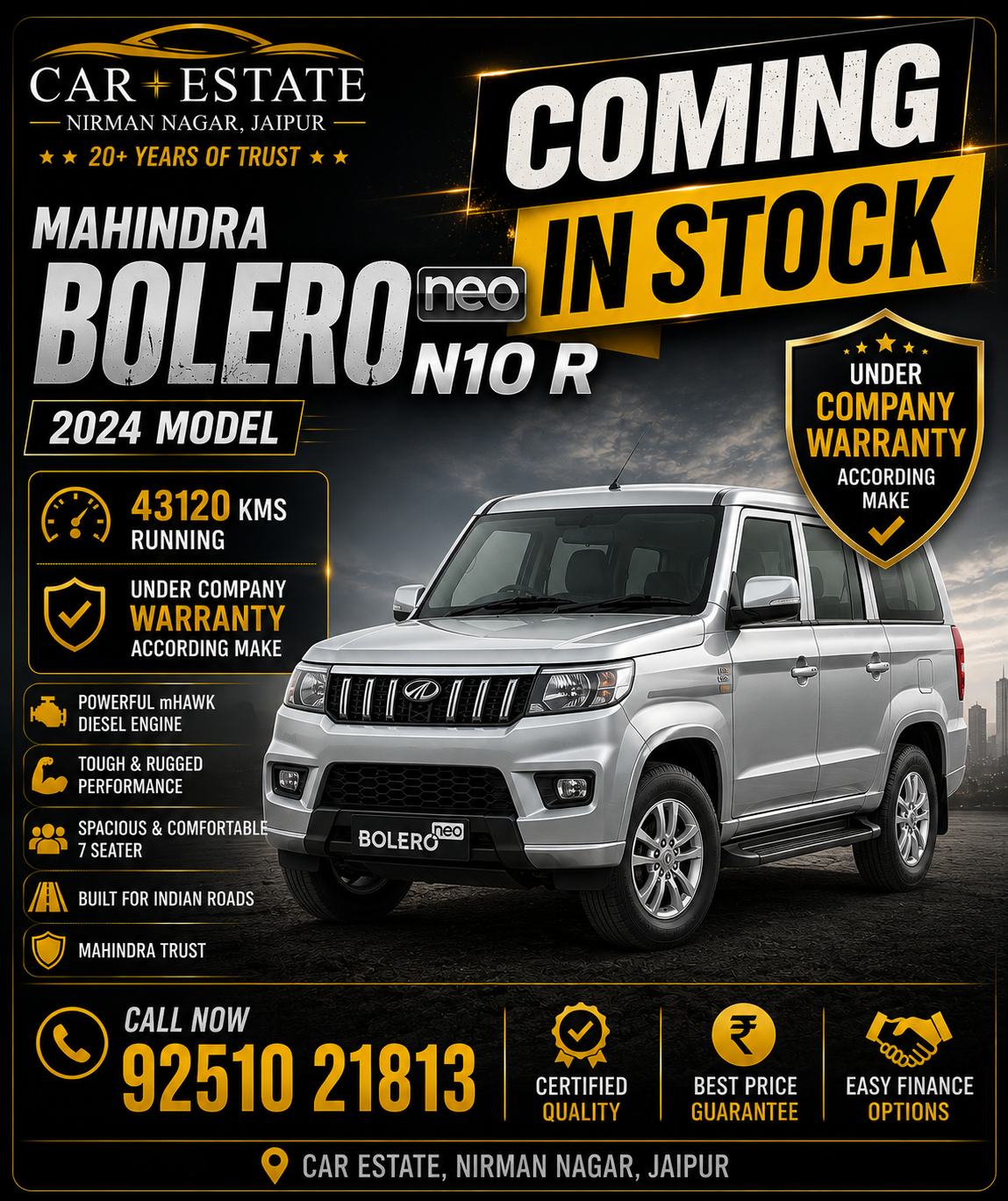 Exciting news for car enthusiasts in Jaipur! Car Estate is t