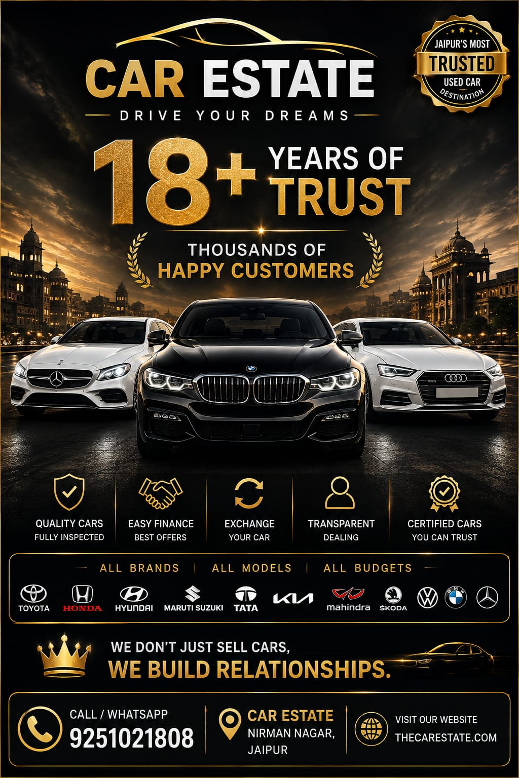 Experience the pinnacle of pre-owned luxury and reliability 