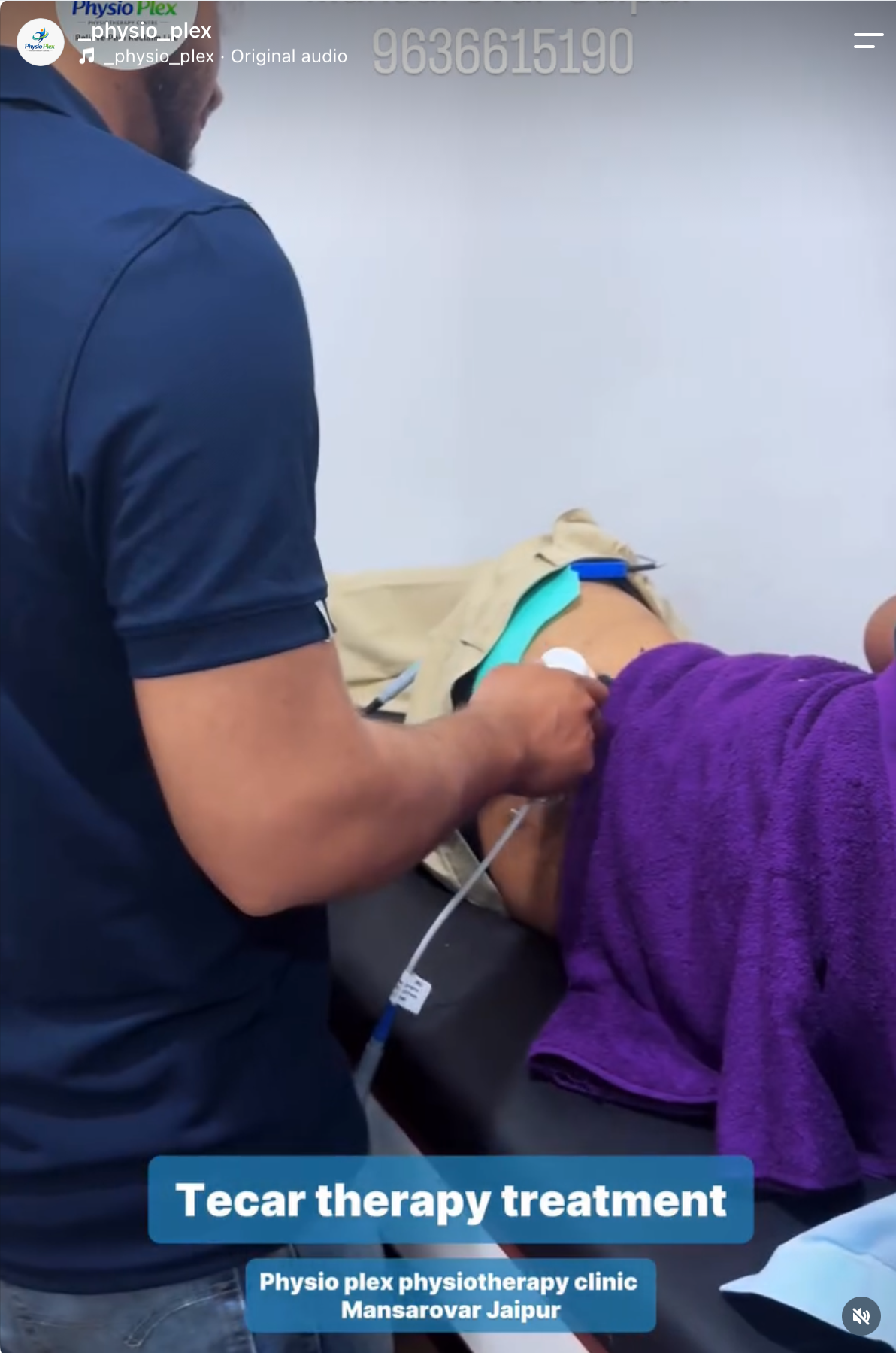 Experiencing discomfort from chronic pain or recovering from