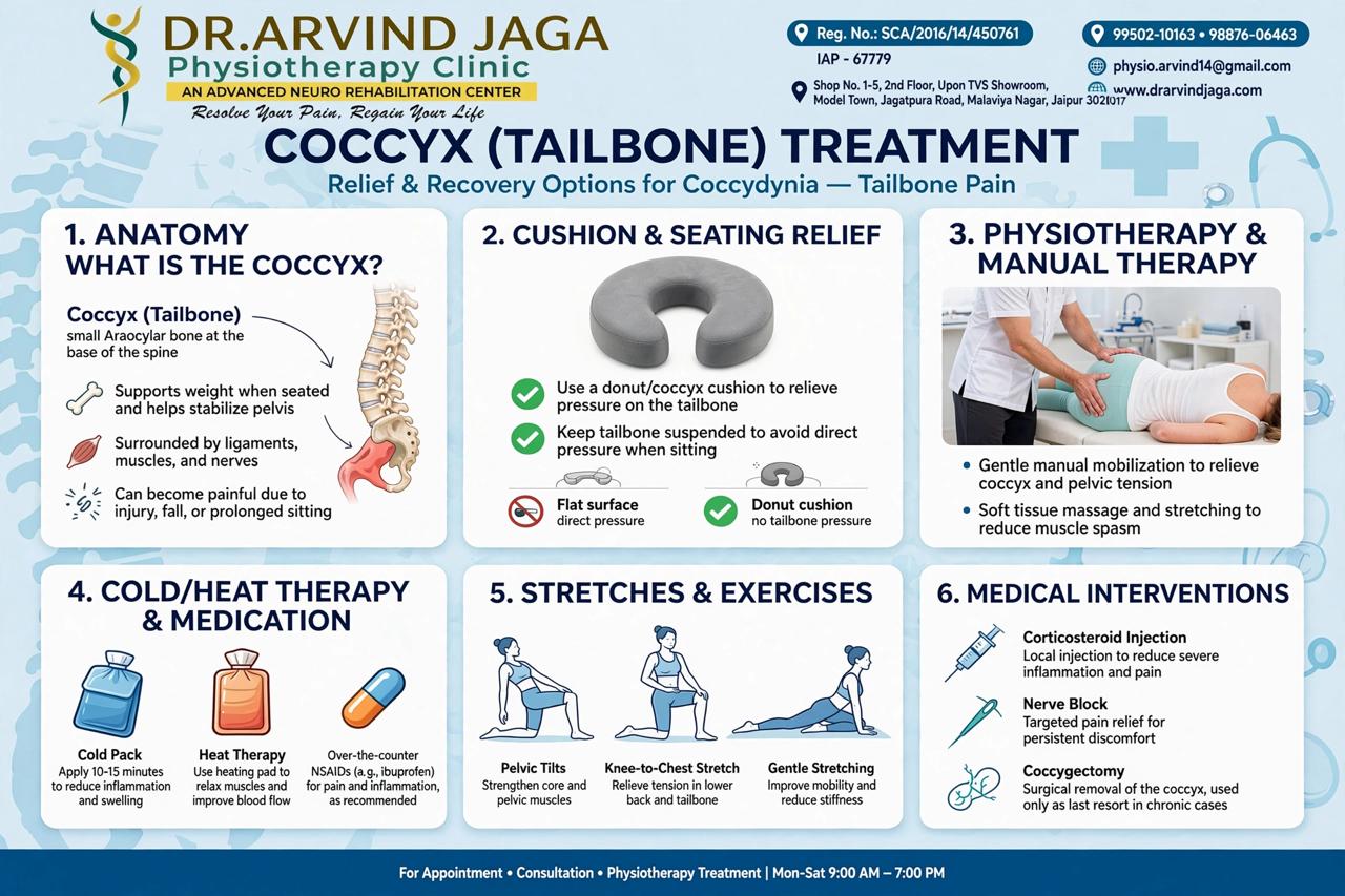 Experiencing coccydynia, or tailbone pain, can significantly disrupt your daily 
