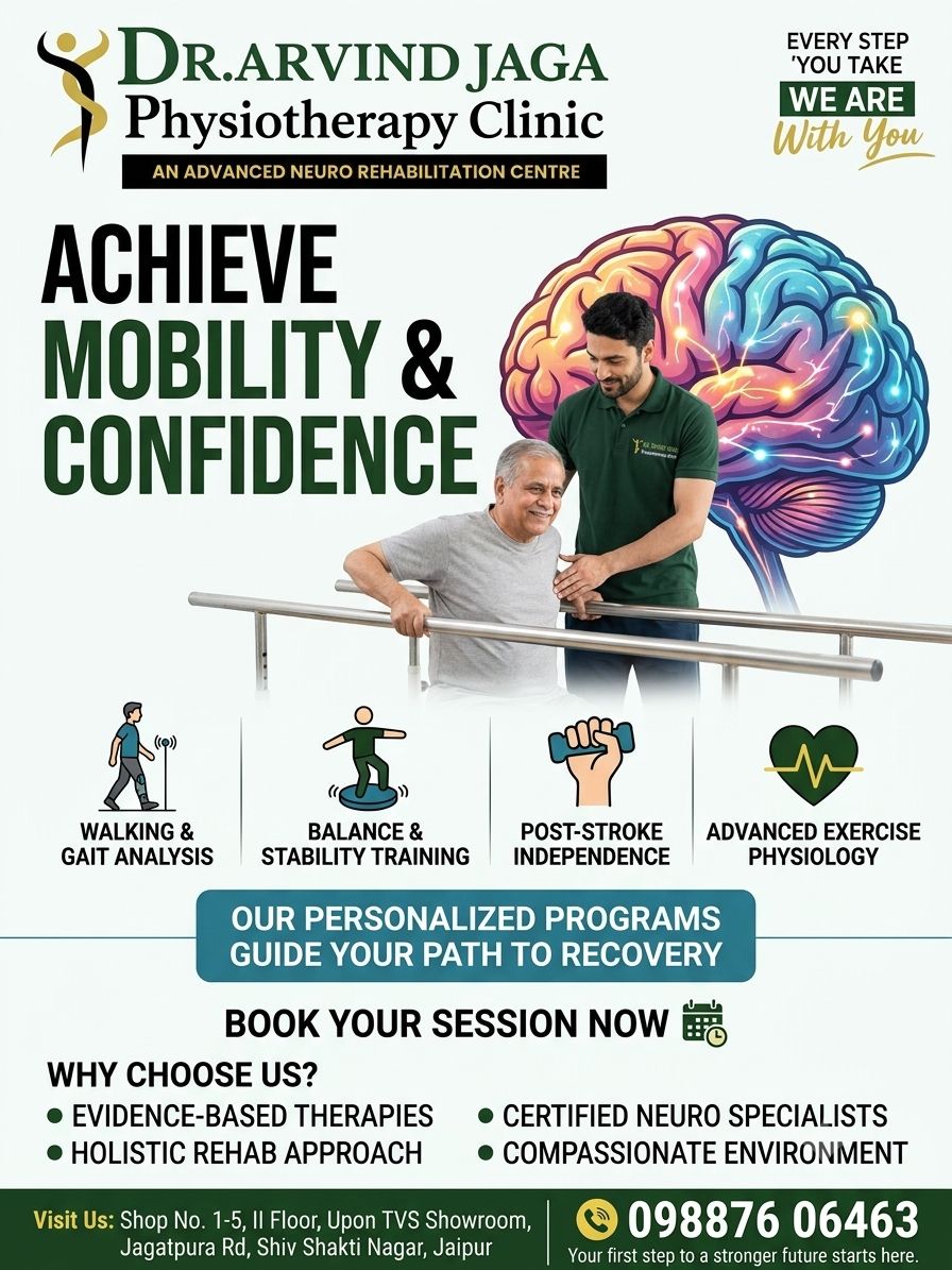 Discover a renewed sense of mobility and confidence at Dr. Arvind Jaga Physiothe