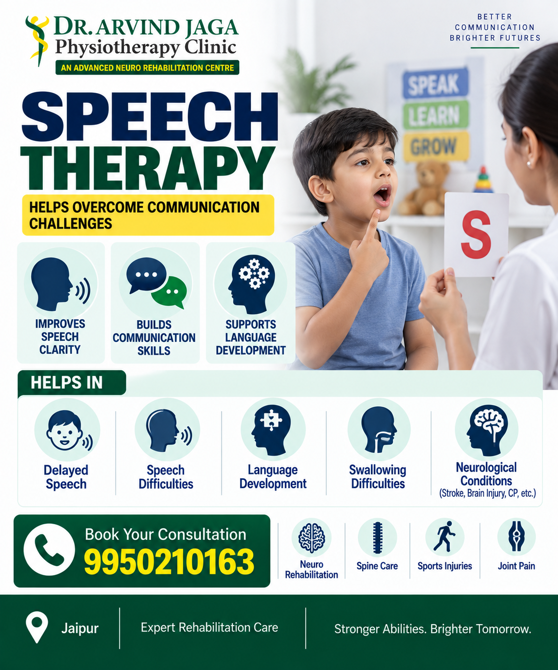 At Dr. Arvind Jaga Physiotherapy Clinic, we're dedicated to 