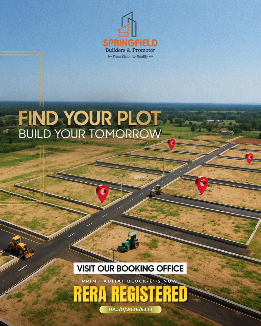 Imagine your dream home taking shape on a canvas of opportunity. Springfield Bui