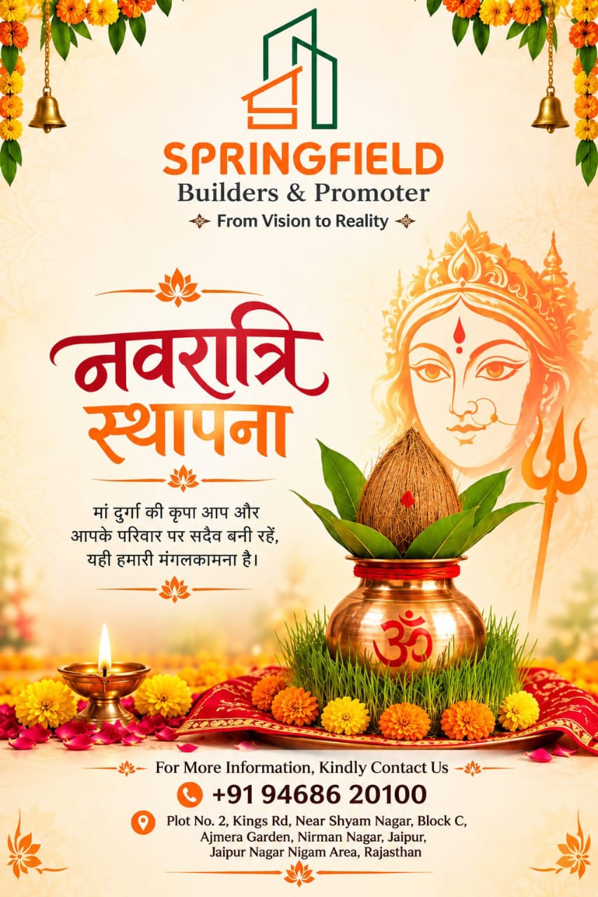 As the festive spirit of Navratri fills the air, Springfield