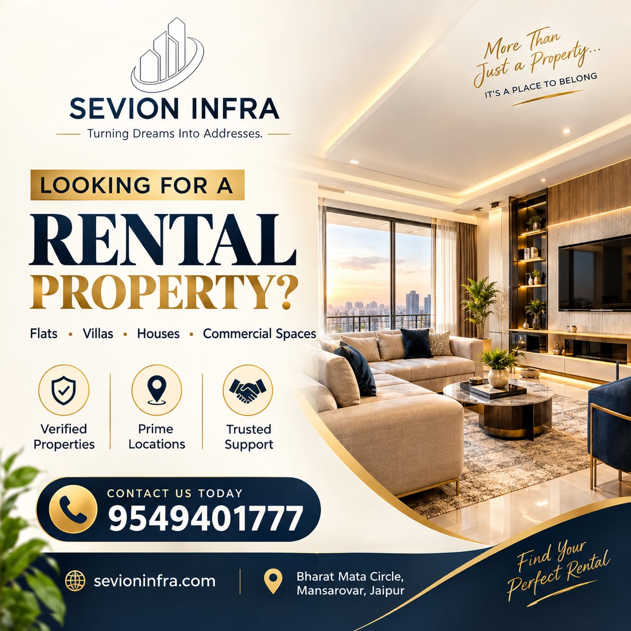 Dreaming of finding the perfect rental property in Jaipur? Look no further than