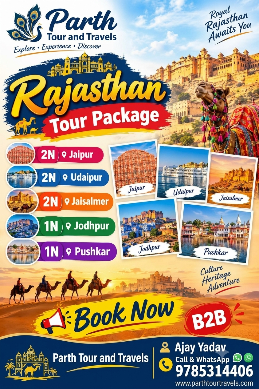 Travel Agent — Parth tours & travels in Jaipur (photo 28)