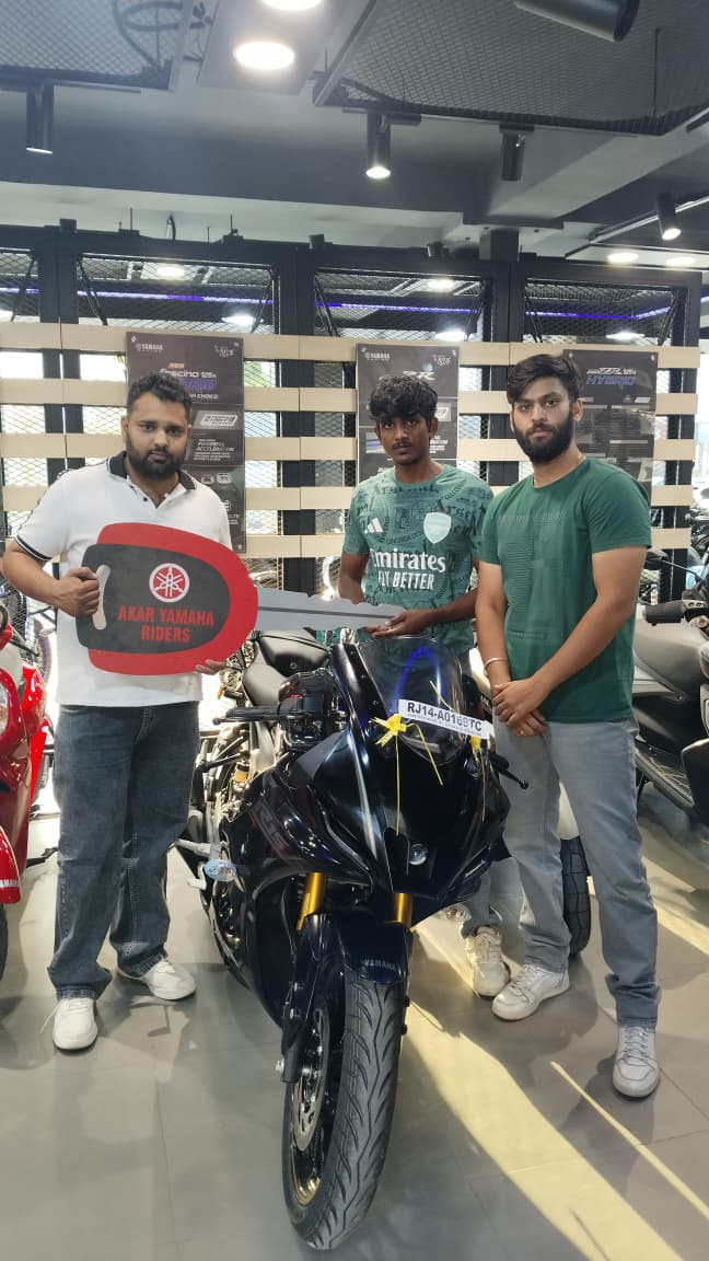 Congratulations Shivam ji! We're thrilled to celebrate your new Yamaha acquisiti