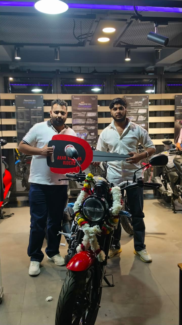 Congratulations Kuldeep Ji on your exciting new Yamaha! We're absolutely thrille
