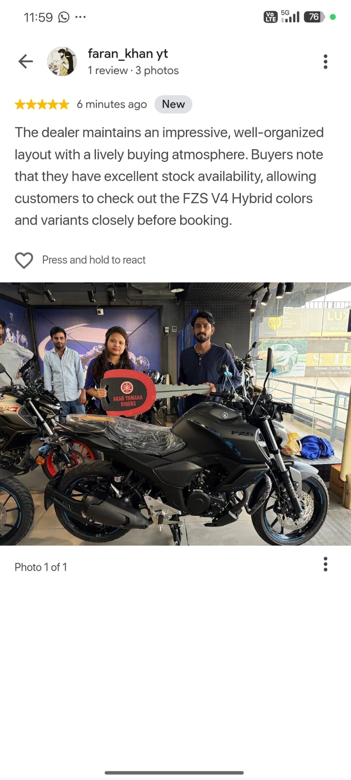 Step into the world of Yamaha at Akar Yamaha Motors Company, your premier destin