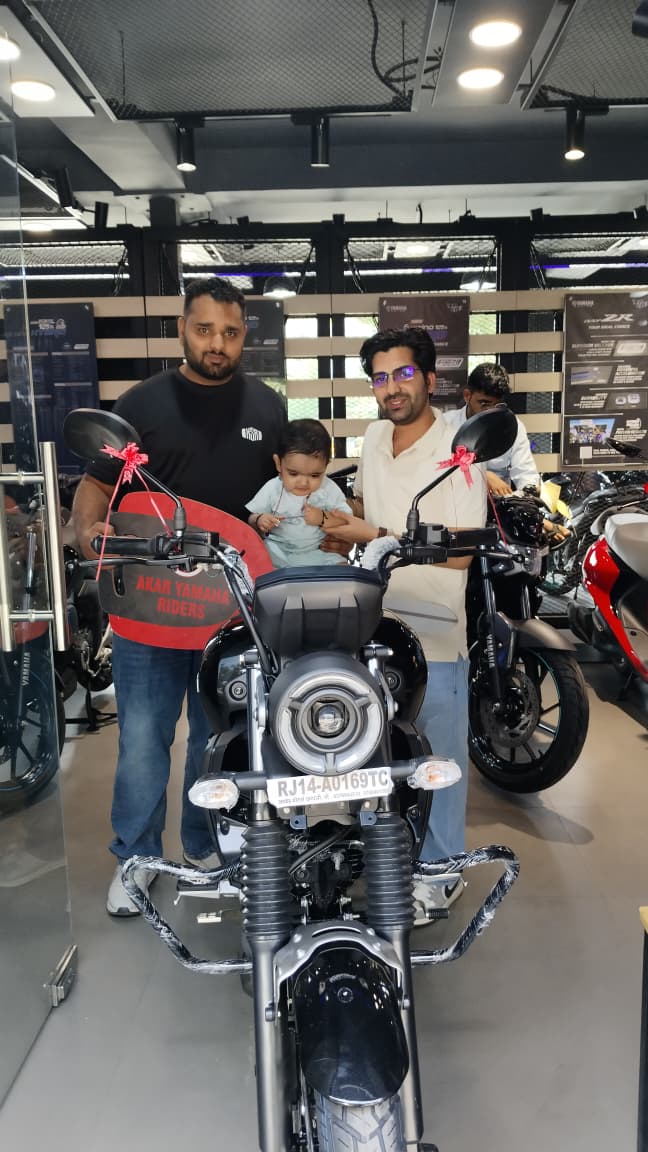 Celebrating new beginnings at Akar Yamaha Motors Company in Jaipur! We're thrill