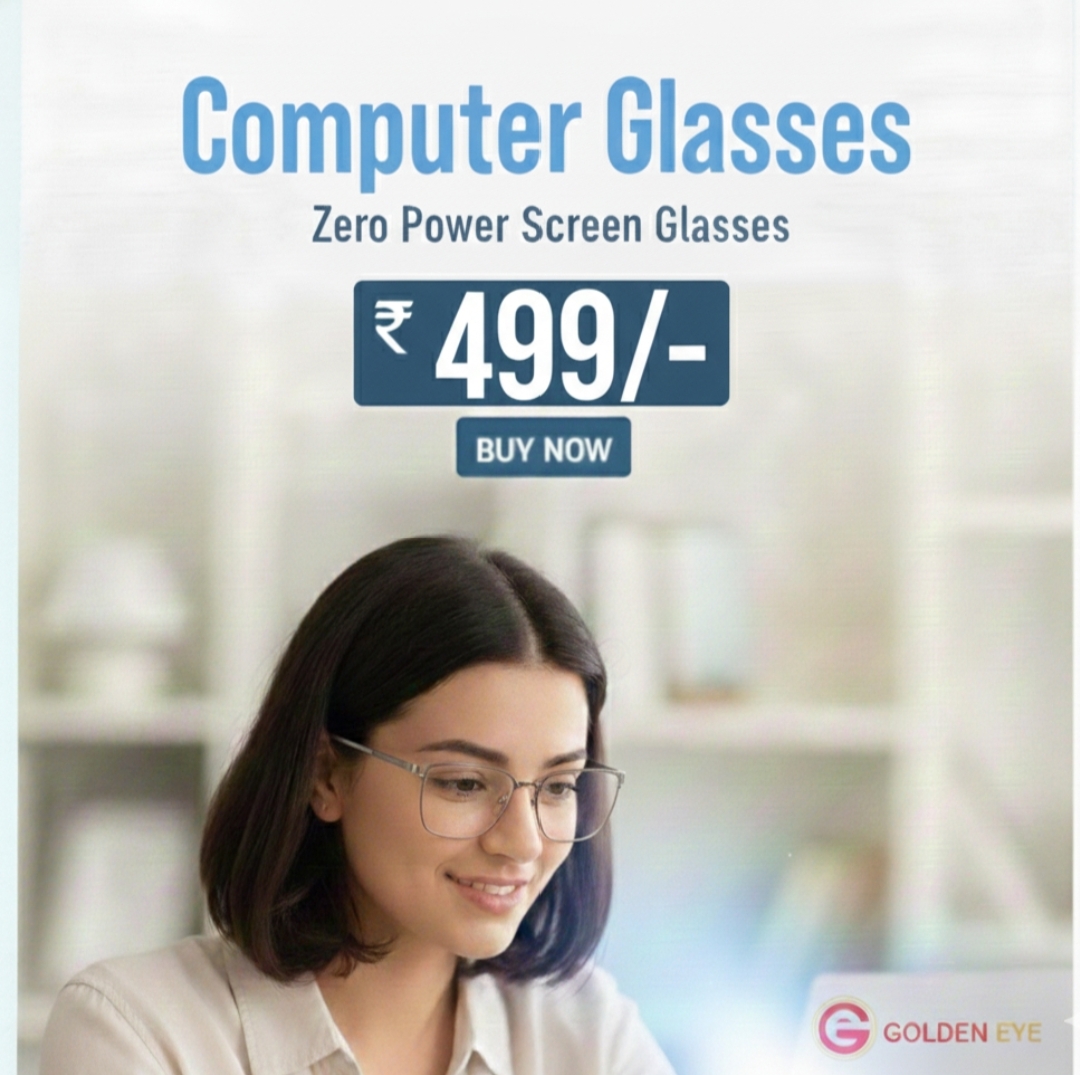 Protect your eyes from digital strain with our Zero Power Screen Glasses, now av