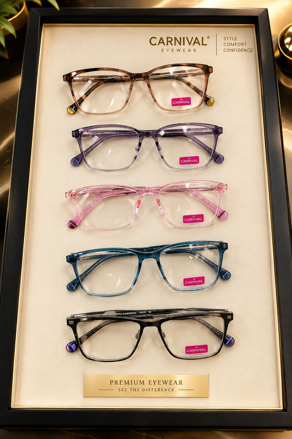 Discover a world of style and clarity at Golden Eye Optics, 