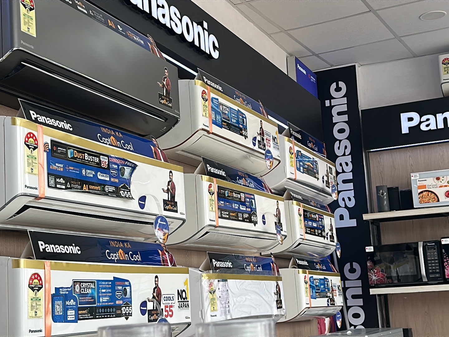 Air conditioning store — Panasonic Air Conditioner Exclusive Store Smart World Jagatpura in Jaipur (photo 27)