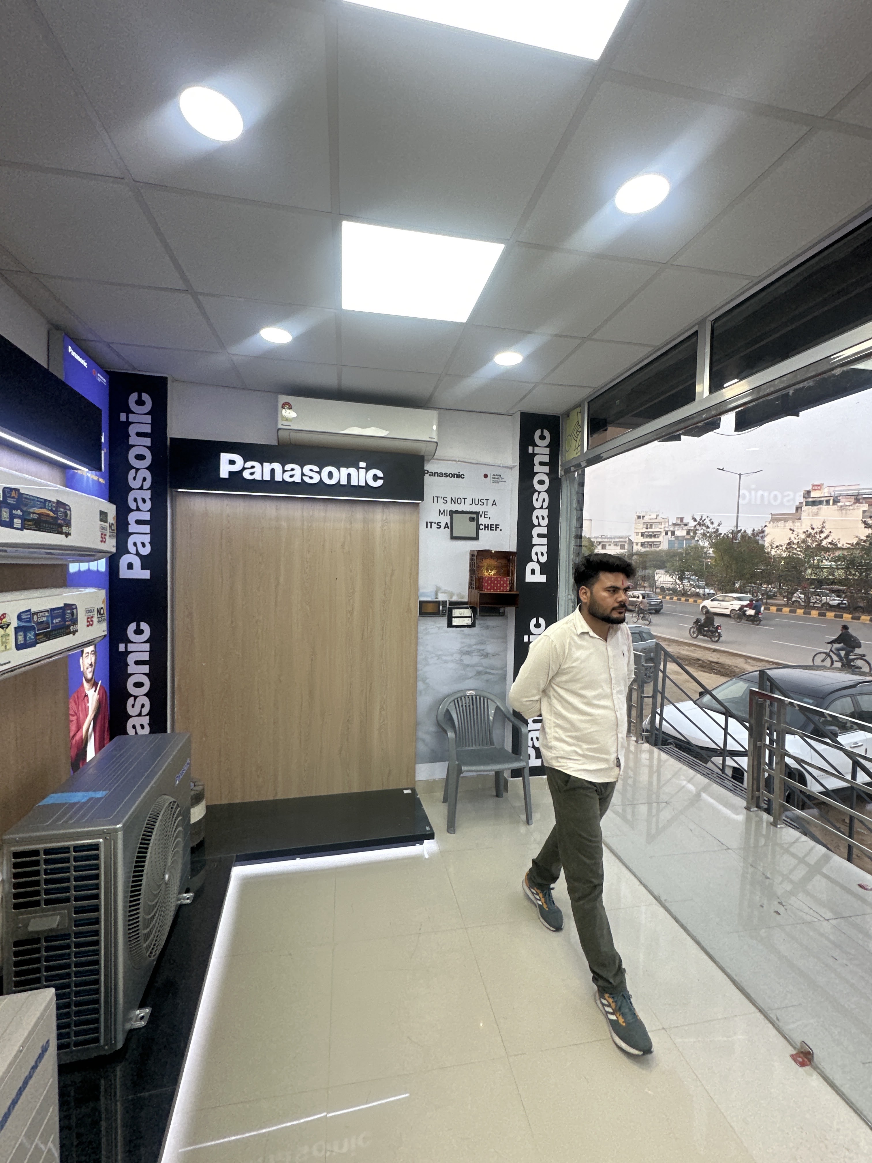Air conditioning store — Panasonic Air Conditioner Exclusive Store Smart World Jagatpura in Jaipur (photo 34)