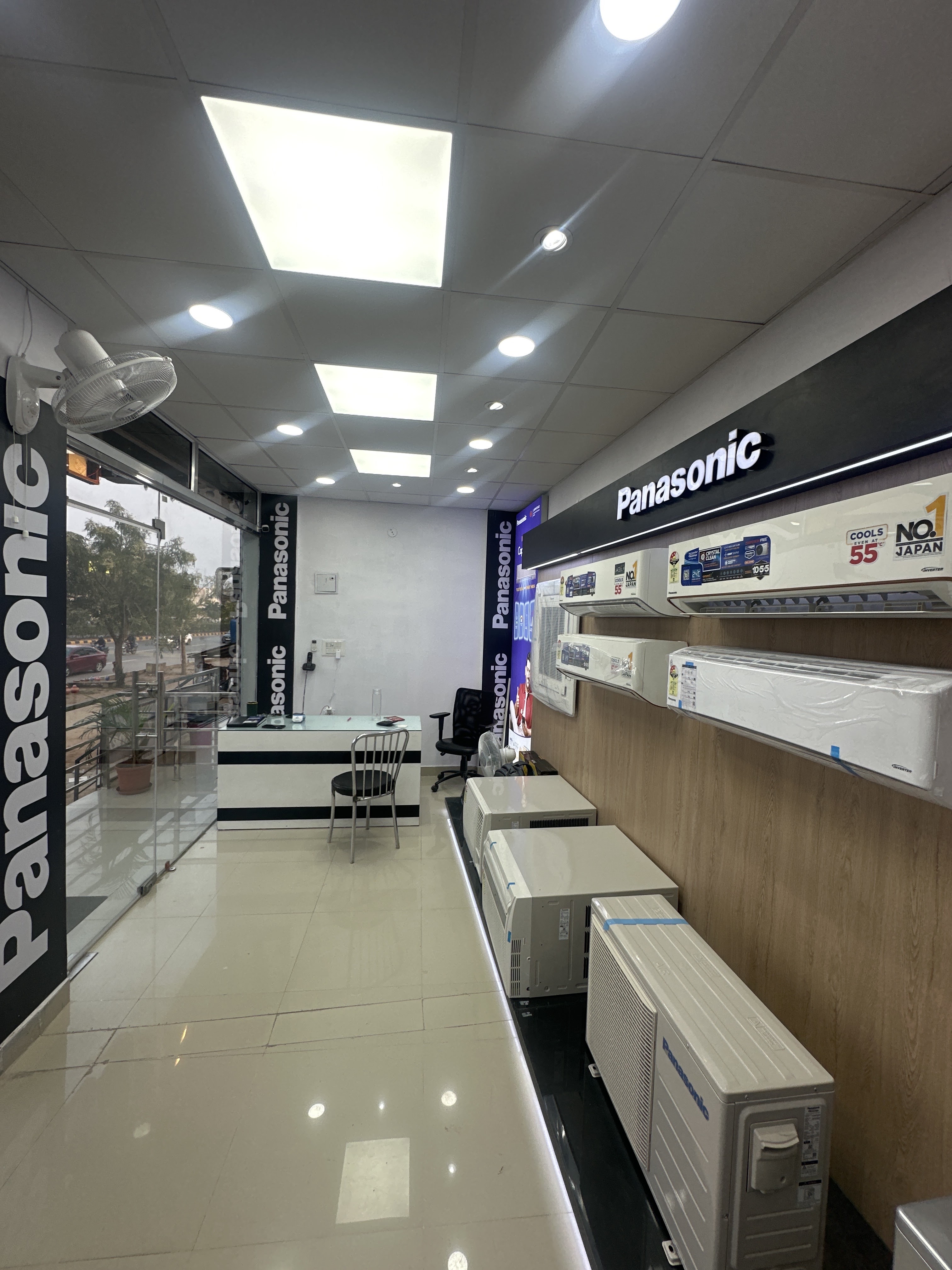 Air conditioning store — Panasonic Air Conditioner Exclusive Store Smart World Jagatpura in Jaipur (photo 33)