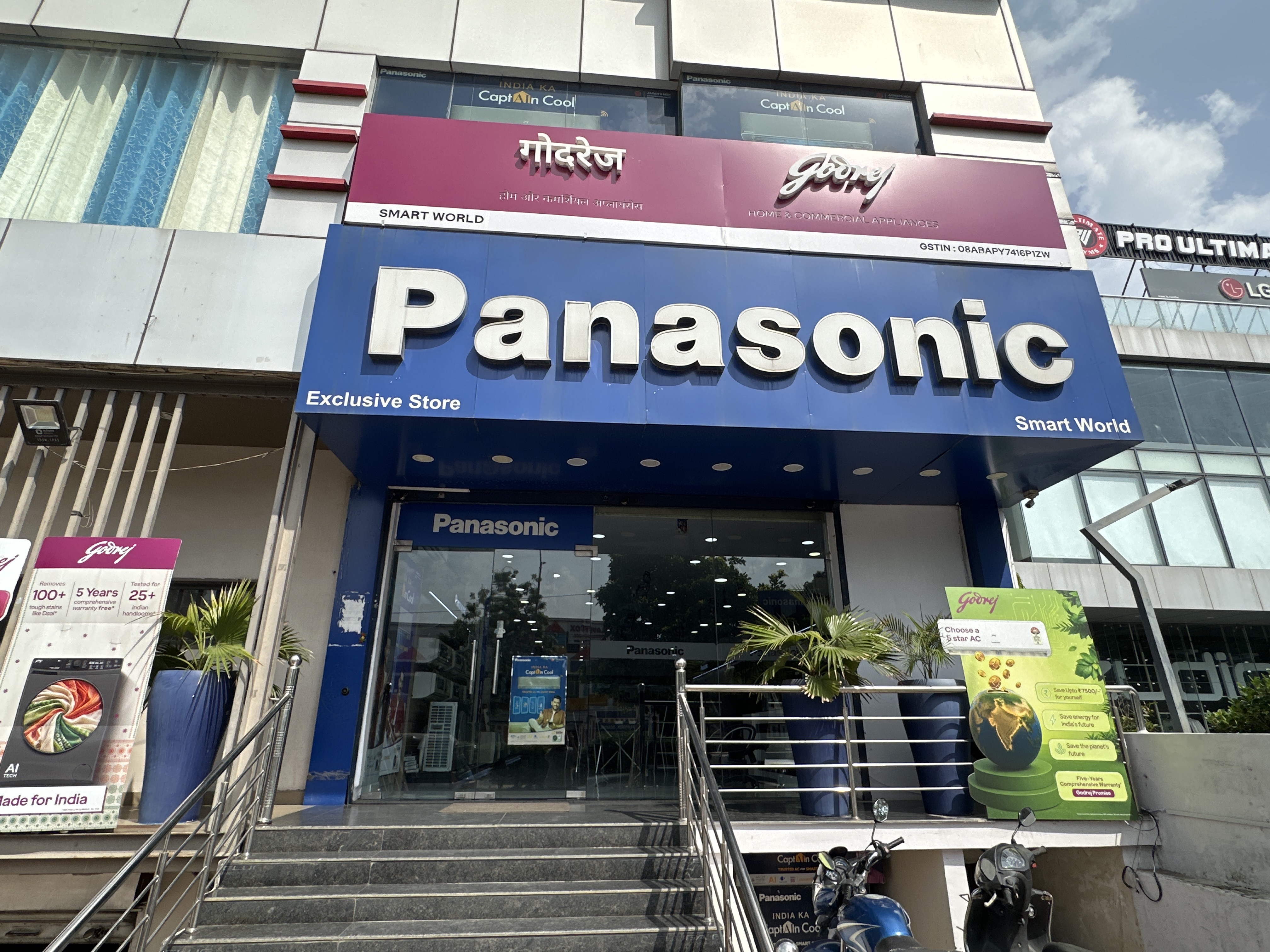 Panasonic Exclusive, Godrej & Hisence Authorised Dealer Smart World